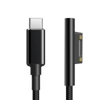 ราคา Tanjiaxun สายชาร์จปลอดภัยอย่างรวดเร็วชาร์จ1 8เมตร102วัตต์15โวลต์4A PD Type C สายชาร์จสำหรับ Microsoft Surface Pro 6 5 3 4สะดวกสายชาร์จ (14984785764)