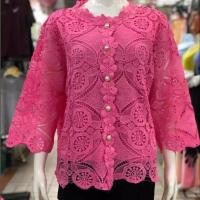 ราคา เสื้อลูกไม้คนอ้วน อก 44 48 52 (19668094529)