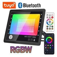 ราคา ไฟไฟฟลัดไลท์แบบ LED ใช้สี RGB 30W 60W 100W ไฟเวทีกลางแจ้งสมาร์ทสปอตไลท์บลูทูธในร่มโคมไฟตั้งพื้นงานปาร์ตี้ไฟสปอตไลท์สีสำหรับไฟประดับคริสต์มาสฮาโลวีน (17244479777)