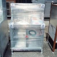 ราคา ตู้อ่างล้างจานอะลูมิเนียมต่อบนที่คว่ำจาน ขนาด 75ซม ปูกระเบื้อง (20622883290)