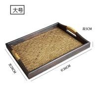 ราคา บ้าน ถาดไม้ ถาดอาหาร ถาดผลไม้ ถาดชาสี่เหลี่ยมผืนผ้า ถาดชา ถาดสานไม้ไผ่ ถาดชาพาเลทไม้ (19472024541)