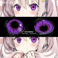 ราคา COD คอนแทคเลนส์ คอนแทคเลนส์ สีแดง สีฟ้า สีเหลือง สีม่วง สีเทา สําหรับคอสเพลย์ 2 ชิ้น คอนแทคเลนส์คอสเพลย์ AYY Series 14 5MM Bigeyes (19621840445)