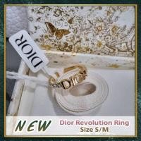 ราคา สอบถามก่อนกดซื้อ แท้ New Dior Revolution Ring Size S M (18568118851)