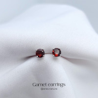 ราคา ares nature ต่างหูโกเมน ต่างหู Garnet (21156254315)