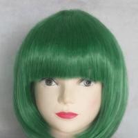 ราคา Dece Florแฟชั่นผู้หญิงเซ็กซี่หน้าม้าแบบเต็มวิกผมสั้นเหยียดตรงBOBOคอสเพลย์ปาร์ตี้เต็มWigs (6394184531)