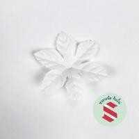 ราคา ทำไม้กฐินผ้าป่า ใบไม้ผ้า 6แฉกลายสวยมาก จำนวน100ชิ้น ตกแต่งเหรียญโปรยทานความกว้าง 6 5cm (19526235122)