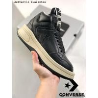 ราคา Converse X Rick Owens DRKSHDW TURBODRK Chuck 70 Mid TURBOWPN Sail Cloud Cream Leather Sneakers ของ แท้ รองเท้ากลางแจ้ง รองเท้าผ้าใบ รองเท้า คอนเวิร์ส คลาสสิค ได้ทั้งชายหญิง แฟชั่นสตรีท ระบายอากาศได้ ร