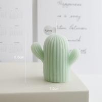 ราคา 1ชิ้นจากแม่พิมพ์เทียนซิลิโคนกระบองเพชรแบบ DIY สามมิติเครื่องบดเทียนหอมหินมีกลิ่นหอม (20122048084)