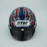 ราคา หมวกกันน็อกครึ่งใบ STM AC 10 Graphic Helmet by OOH Alai ขนาด M (20880934496)