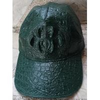 ราคา หมวกแก็บหนังจระเข้แท้ โหนกสวยๆ สีเขียวเนี่ยวทรัพย์ (19441721726)