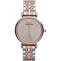 ราคา Emporio Armani Original Women Ladies Gold Steel Watch AR1840 (18217522352)