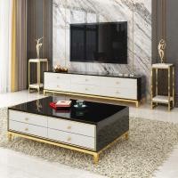 ราคา พรีออเดอร์ ชั้นวางทีวีไฮกลอส สีขาวดำ C802 (20047690032)