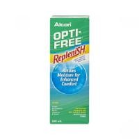 ราคา ขวดใหญ่ 300 ml น้ำยาล้างคอนแทคเลนส์ พร้อมตลับใส่คอนแทคเลนส์ Alcon Opti Free Replenish (21120410197)