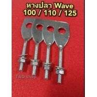ราคา หางปลา หางปลาตั้งโซ่ น็อตตัวเมีย สำหรับมอเตอร์ไซค์ HONDA รุ่น เวฟ 100 WAVE เก่า WAVE 100s WAVE 125 sr บังลม (19552624436)