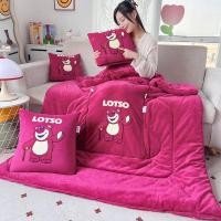 ราคา vivinatural ขายร้อน หมอนผ้าห่มแบบ 2 ใน 1 แบบใหม่สำหรับการพักผ่อนในที่ทำงานหรือใช้สำหรับการเดินทาง (20683534557)