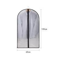 ราคา ถุงคลุมเสื้อ กันฝุ่นกันชื้นกันแมลง ใช้งานดีใช้ง่ายทนทาน ขอบขาว ขอบดำ ลายนอร์ดิกมีซิป 60 80 100 120 ซม S M L XL (20887878816)