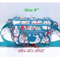 ราคา กระเป๋าคาดเอว 8 นิ้ว Doraemon kitty สีพื้น (20976222568)