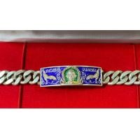 ราคา Luang Phor Ruay Wat Tako Amulet เลสข้อมือหลวงพ่อรวย เนื้อเงินลงยา หนัก 4 บาท กรรมการ รุ่นชนะจน ๖๕ (19175174680)