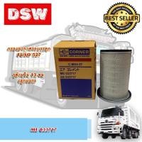 ราคา กรองอากาศรถบรรทุก Fuso Fn527 เครื่อง 6D16 165 195 220 ใส่รถ 6 ล้อและ10 ล้อ ME033717 ลูกนอก (16914637059)