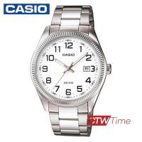 นาฬิกาข้อมือ Casio standard Analog ขอบเซาะร่องสไตล์ Rolex MTP-1302D-7BVDF