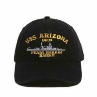 ราคา พิมพ์ USS Arizona BB 39เพิร์ลฮาร์เบอร์ฮาวายหมวกแก๊ปปีกหมวกแบนราบหมวก USA NAVY เรือ (9455181381)