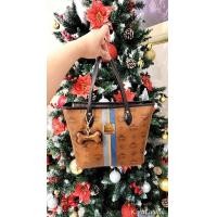 ราคา MCM shopping tote bag (20977028003)