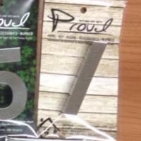 ราคา ตัวเลขบ้านเลขที่สแตนเลส (20520522219)