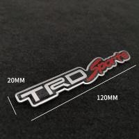 ราคา TRD สติกเกอร์ลายโลโก้สำหรับติดรถยนต์อลูมิเนียมมอเตอร์สปอร์ต Badge สติ๊กเกอร์สัญลักษณ์สำหรับโตโยต้าคราวน์ (20258939883)