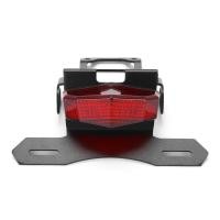 ราคา กรอบป้ายทะเบียนเหล็กยึดสำหรับคาวาซากิ KLX 230R 2020 2022 Dudukan Plat ไฟแผ่นป้ายทะเบียนรถยนต์ด้านหลัง LED (17379001567)