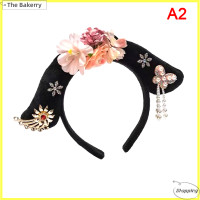 ราคา The Bakerry ที่คาดผมแบบจีนโบราณผ้าคาดผมแฟชั่นสไตล์จีนแต่งตัวงานปาร์ตี้บนเวทีเจ้าหญิงที่คาดผม1ชิ้น (19987392407)