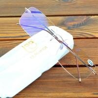 ราคา Pilot Double Bridge Rectangle Rimless Progressive Multifocal Reading Glasses 0 75 To 4 See Near and Far (17054908059)