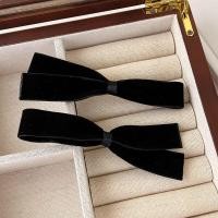 ราคา กิ๊บติดผมโบว์สีดำย้อนยุค2ชิ้นกิ๊บติดผมผู้หญิงหญิงสาวขนเป็ดกำมะหยี่แสนหวานกิ๊บโบว์ติดผมเครื่องประดับผมเฮดแวร์สไตล์เกาหลี (21073921680)