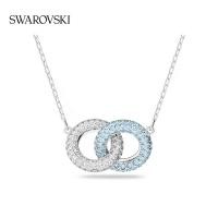 ราคา สร้อยคอหิน สวารอฟสกี้ โซ่กระดูกไหปลาร้า สร้อยคอจี้วงกลมคู่ของผู้หญิง 925 เงินสเตอร์ลิง Swarovski Stone Necklace Clavicle Chain Womens Double Circle Pendant Necklace 925 Sterling Silver Gift (153318773