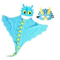 ราคา หมวกปาร์ตี้เครื่องแต่งกายคอสเพลย์สำหรับเด็กหมวกชุดไดโนเสาร์ตกแต่งฮาโลวีนมังกรคอสตูมเสื้อคลุมมังกร (20899914814)