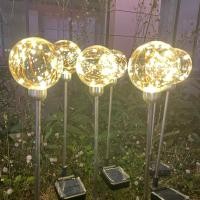 ราคา หลอด LED ลวดทองแดงพลังงานแสงอาทิตย์ หลอดไฟ LED สำหรับตกแต่งภูมิทัศน์ภายนอกอาคารโคมไฟสวนโคมไฟแต่งสวนหลอดไฟ LED 2ชิ้น (21170551943)