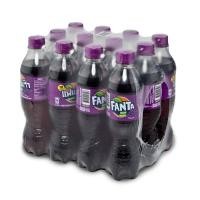 ราคา แฟนต้า น้ำอัดลม กลิ่นองุ่น 450 มล x 12 ขวด Fanta Soft Drink Grape 450 ml x 12 Bottles โปรโมชันราคาถูก เก็บเงินปลายทาง (15099437573)