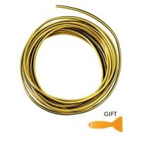 ราคา แถบตกแต่งช่องระบายอากาศรถยนต์เชือกยาวของตกแต่งพีวีซีคาร์บอนไฟเบอร์กระจังหน้าสำหรับแผงหน้าปัดรถยนต์กระจังหน้าภายในรถยนต์ (21171098907)