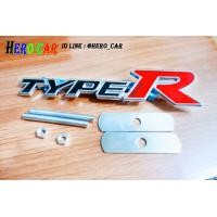 ราคา โลโก้ LOGO TYPE R ติดรถยนต์ ติดกระจังหน้ารถยนต์ HONDA (1997036351)