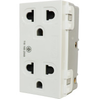 ราคา SUNTECH ปลั๊กไฟกราวด์คู่ มีม่านนิรภัย 16Amp 220V ใช้ขันล๊อคสาย มาตรฐาน มอก (17226087201)