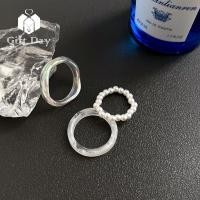 ราคา แหวนยืดได้ลูกปัดอะคริลิคสำหรับผู้หญิงแหวนประดับลูกปัดเรซินระบแสงไฟสีชุดห่วง3ชิ้น เซ็ต (20212636539)