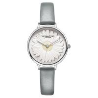 ราคา VICTORIA HYDE London กันน้ำสแตนเลสสายเหล็กตาข่ายรองเท้าหนังแท้สตรีนาฬิกาควอทซ์วงกลมญี่ปุ่นเคลื่อนไหวต้นฉบับ3D เดซี่รับประกัน2ปี (20669093072)
