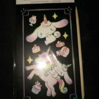 ราคา สมุดระบายสี scratch สมุดระบายสีรุ้ง (20992558817)