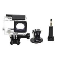ราคา for Gopro Waterproof Housing Case for Gopro Hero 4 Hero3 Hero 3 Underwater Protective Box for Go Pro Accessories (19899260928)
