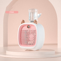 ราคา จัดส่งจากกทม Little Fox พัดลมไอน้ำ พัดลมตั้งโต๊ะ พัดลมไอน้ําพัดลมไอเย็น Spray Cold Fan พร้อมถังเก็บน้ำ (18993639043)