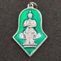 ราคา จี้ จี้พระ จี้ท้าวเวสสุวรรณ ท้าวเวสสุวรรณ ลงยา เหรียญท้าวเวสสุวรรณ ช่อจำปี วัดจุฬามณี ห้อยบูชาเสริมโชคลาภ สีประจำวัน (11828028571)