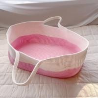 ราคา เปลนอนเด็กเด็กดูดีเปลเชือกทอฝ้ายตะกร้าใส่ของผ้าอ้อมเด็กHiasan Kamar เด็ก (21241817459)