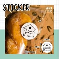 ราคา Sticker วงกลม ขาว 1 สติกเกอร์ขอบคุณ สติกเกอร์ติดถุงขนม สติกเกอร์ติดกล่องขนม สติกเกอร์ติดกล่องอาหาร (16610556217)