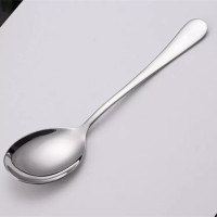 ราคา ช้อนเกาหลี ช้อนกลาง ช้อนสแตนเลส มี 2 สีให้เลือก ช้อนซุป น้ำหนักพอดี สวยงาม สแตนเลสช้อน ช้อนซุปสแตนเลส (18451327171)
