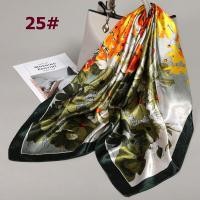 ราคา ผ้าคลุมไหล่ที่คาดผมผ้าซาตินเลียนแบบผ้าพันคอสี่เหลี่ยมจัตุรัสสำหรับผู้ชายและผู้หญิงผ้าคลุมไหล่ห่อที่รัดผม (21097181994)