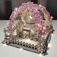 ราคา Compatible With Lego Valentines Day Gift Disney Castle Garden Taj Mahal Pink Junior Princess Girls Series 18 Years Old SEP (20498809404)